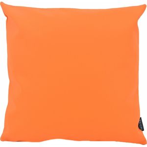 Sierkussen Jax Orange - Outdoor/Buiten Collectie | 45 x 45 cm | Waterafstotend | PU Leder