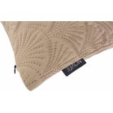 Sierkussen Velvet Shell Taupes-s45 x 45 cms-sVelvet / Polyester