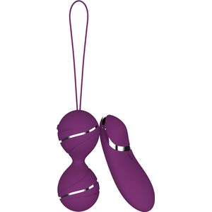Playbird® - vibrerend eitje - met vibrator afstandsbediening - vibrerend eitje - sextoy koppels – paars