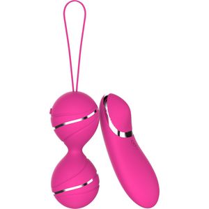 Playbird® - vibrerend eitje - met vibrator afstandsbediening - vibrerend eitje - sextoy koppels – roze