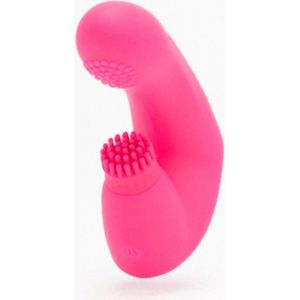 Playbird® - Magic Finger - G-spot vibrator - clitoris stimulator - 2 motoren - roze - vinger vibrator