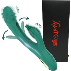 TipsToys Tarzan Vibrator - Dildo Seksspeeltjes voor Vrouwen - 3 Functies Vibrators Sex Toys