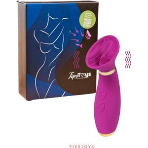 TipsToys Luchtdruk vibrator - sex toys voor vrouwen - Vibrators Seksspeeltjes voor Vrouwen Zuig