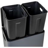 Vuilnisbak - Zwart - Kunststof - 30 Liter