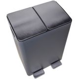 Vuilnisbak - Zwart - Kunststof - 30 Liter