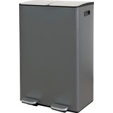 Vuilnisbak - Zwart - Kunststof - 30 Liter