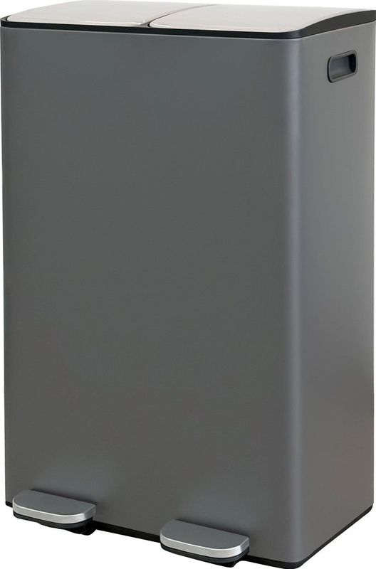 Vuilnisbak - Zwart - Kunststof - 30 Liter