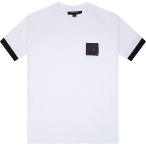 Black Donkey Kordaat t-shirt i white/black men