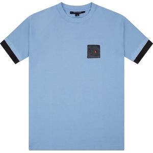 Black Donkey Kordaat t-shirt i light blue/black men