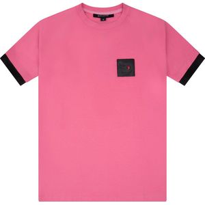 Black Donkey Kordaat t-shirt i pink/zwart men