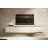 Meubella - TV-Meubel Orleans - Beige - 175 cm