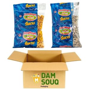 Mixpakket Casa Mayor Zonnebloempitten en Maïssnack (2x 400 Gram)
