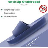 Klikkopers® - Cloud Slides - Badslippers - Lichtgewicht - Blauw
