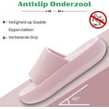 Klikkopers - Cloud Slides - Badslippers - Roze - Lichtgewicht - Super Zacht aan je Voeten - Anti-Slip
