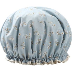 *** 2x Premium Douche Muts - Degelijke BadMuts Kat- Duurzaam Droge Haren - Shower Cap Bloemen - van Heble® ***