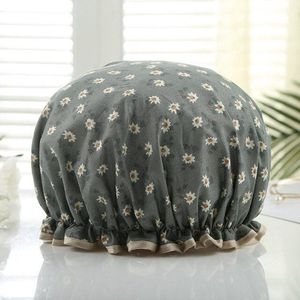 *** 2x Premium Douche Muts - Degelijke BadMuts Bloem- Duurzaam Droge Haren - Shower Cap Flower - van Heble® ***
