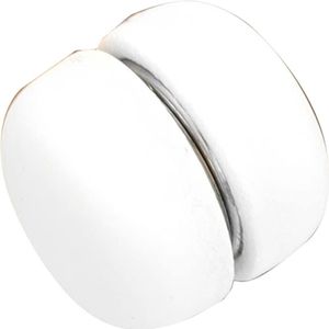 *** 1 Paar Diamond Hidjāb Hoofddoek Wit Magneet - Hijab accessoires - Sjaal Magneet - van Heble® ***