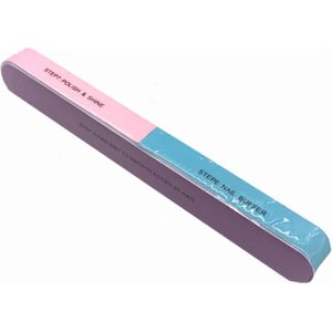 *** Professionele Polijst/Glans Vijl - 6 Stappen Nail Buffer - Kunstnagels - Manicure - Pedicure - Nagelverzorging - van Heble® ***