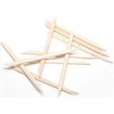 Rozenhoutstokjes - 20 Stuks - 11,5 cm - Nagelverzorging