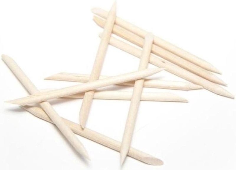 Rozenhoutstokjes - 20 Stuks - 11,5 cm - Nagelverzorging