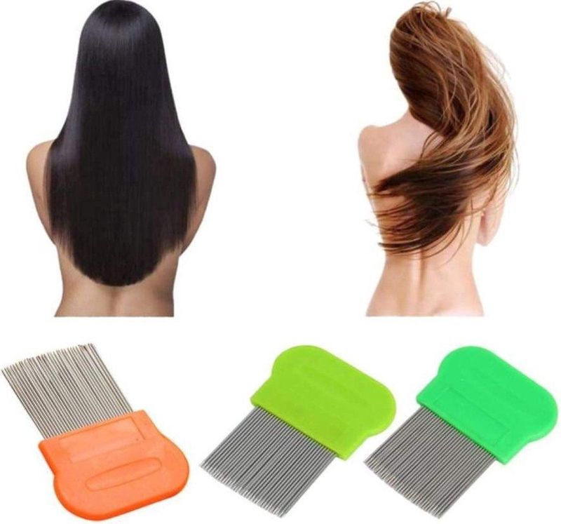 *** 1x Anti Hoofdluis en Neten Kam – Controleren op en Verwijderen Luizen Neten en Eitjes – RVS – Kind en Huisdieren- van Heble® **