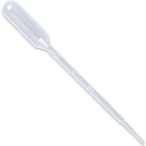 *** 10 stuks pipet voor vloeistoffen - 3ml - Pipet voor Vloeistoffen - Doseerpipet - Plastic Pipet - Pasteur Pipet - Whisky Pipet - van Heble® ***