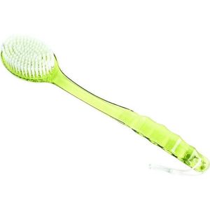 *** Bad Borstel Groen met Lange Steel en Scrubber - Rugborstel - Badborstel - Doucheborstel - van Heble® ***