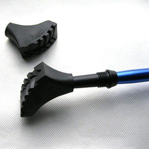 ***Dop Geschikt voor Nordic Walking Wandelstok- Dop Eindstop - 1 Paar - Zwart - van Heble® ***