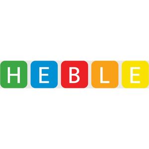 Heble® - Baardkam - Baardshaper - Mal voor baardstyling - Gezichtskam - Bijwerken van baard - Baard scheren - Blauwe kam - Baard slapen