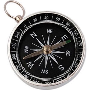 *** Kompas 44mm Aluminium - 1 Stuk: Perfect voor Outdoor Navigatie - Scouting - Padvinderij - van Heble® ***