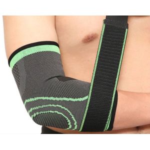 *** Maat M Elleboog Brace Band - Verstelbaar Verlicht elleboogpijn met Elleboogbrace - Verstelbare band voor universele ondersteuning - Elastisch en comfortabel - van Heble® ***