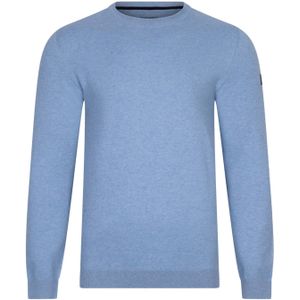 Cavallaro, Heren, Truien, Blauw, Maat: 2XL Katoen,