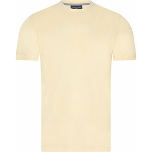 Cavallaro - T-shirt - Geel - Katoen - Relaxed Fit