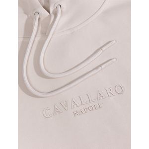 Cavallaro, Heren, Sweatshirts & Hoodies, Beige, Maat: M