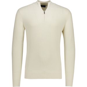 Cavallaro Napoli Pulciano half zip trui off white
