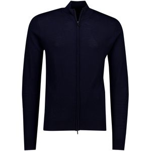 Cavallaro Napoli Saronno Vest - Donkerblauw - Merinowol