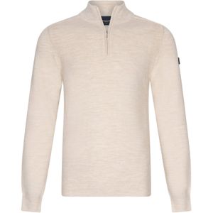 Cavallaro - Gebreide Trui - Crème - 100% Katoen