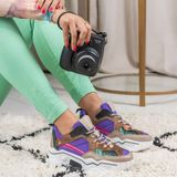POSH by Poelman - Carocel - Sneaker - Multicolor - Synthetisch Materiaal