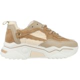 Dames Sneakers Dwrs Pluto Teddy Offwhite Cognac Off White - Maat 37