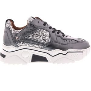 Dames Sneakers Dwrs Pluto Glitter Dark Silver Oud-zilver - Maat 40