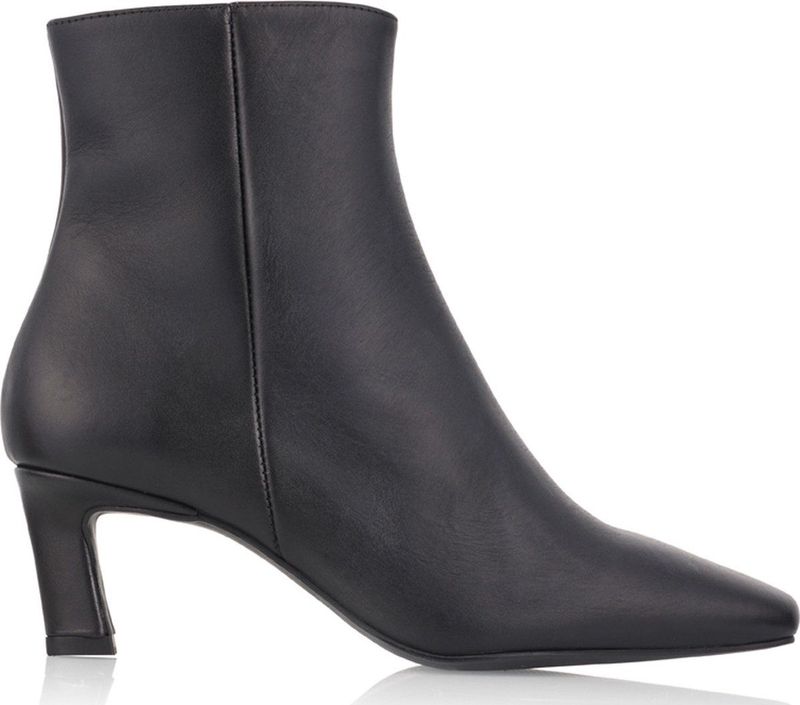 Enkellaarzen Leon - Zwart - Leer