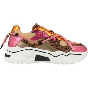 DWRS - Jupiter Leopard J5554C-45-4181 - Oranje / Bruin - Schoen