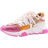 DWRS LOS ANGELES teddy Sneakers Fuchsia / Beige