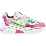 DWRS - PLUTO - Sneakers - Pink/Green - Uitneembare Binnenzool