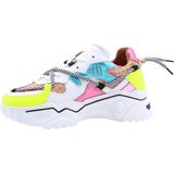 DWRS Sneakers Jupiter Pink/Darkgreen Multi - Dames