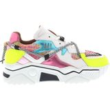 DWRS Sneakers Jupiter Pink/Darkgreen Multi - Dames