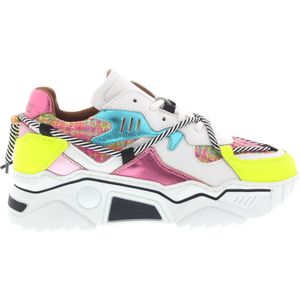 Dames Sneakers Dwrs Jupiter Pink Yellow Multi