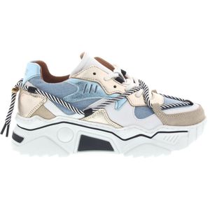 DWRS Label jupiter denim sneakers lage sneakers dames