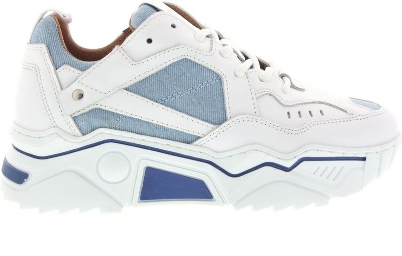 DWRS - Pluto - Sneakers - Denim Blauw - Denim - Dames