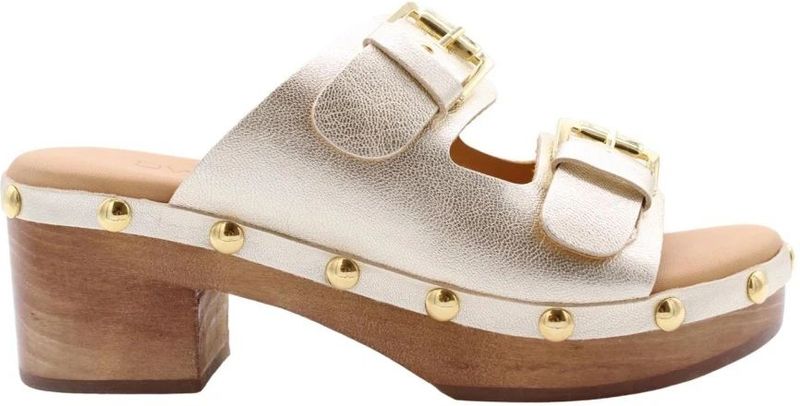 Dwrs - Houten Klompen - Geel - Hout